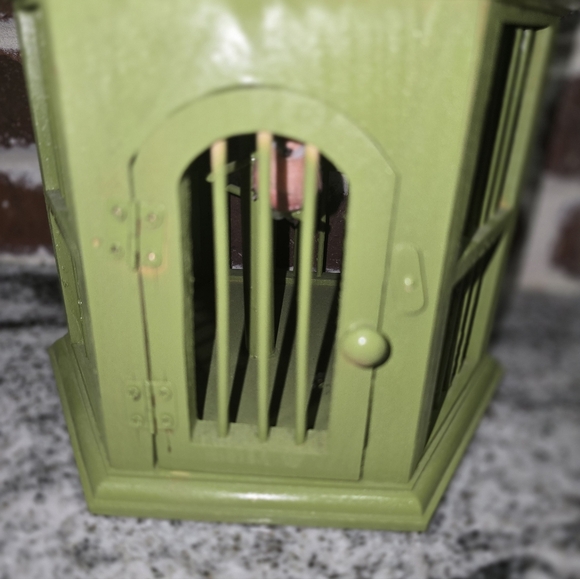 Victorian Style Birdcage That Has Handmade Bird. - Picture 4 of 5